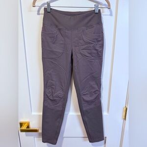 REI Co-Op Girls Gray Leggings - Size Medium